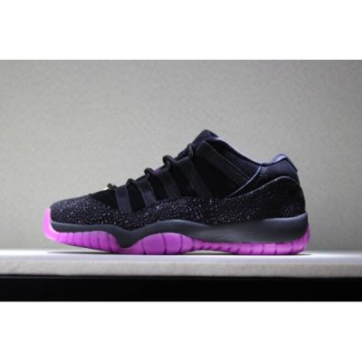 Nike Air Jordan 11 Low Siyah / Küpe Çiçeği Basketbol Ayakkabısı Türkiye - F22L0PZ0